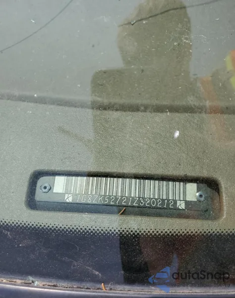 2001 Saturn Sl2 из США, поврежденный, VIN 1G8ZK52721Z320212